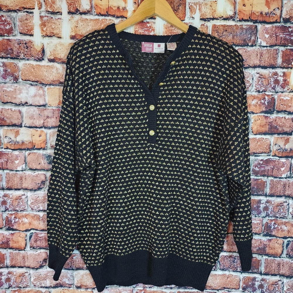 Sheridan Square Women's Button Sweater